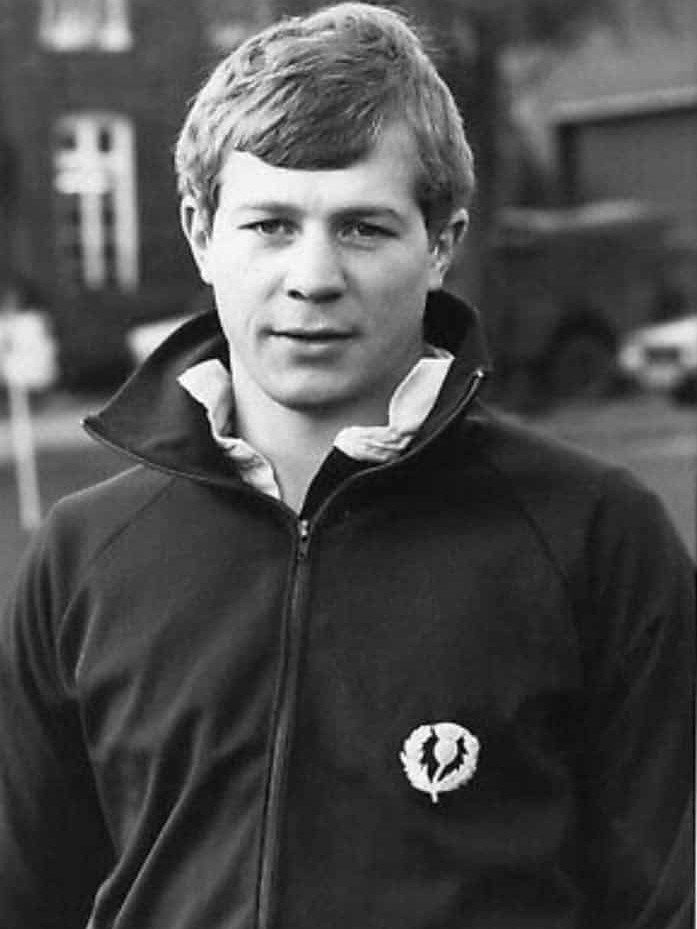 a young looking steve munro former Ayr and Scotland Rugby winger