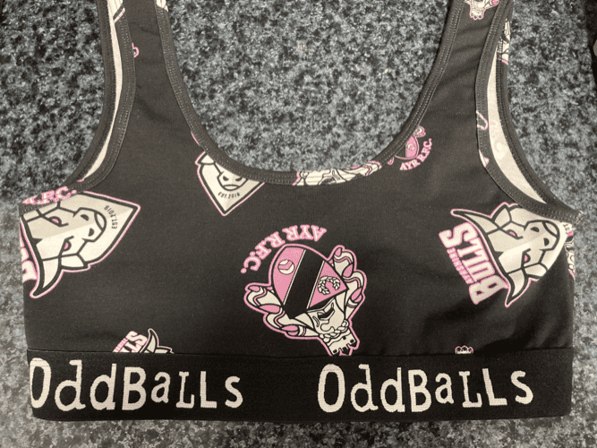 OddBalls Ladies Bralette : Ayr Rugby Football Club